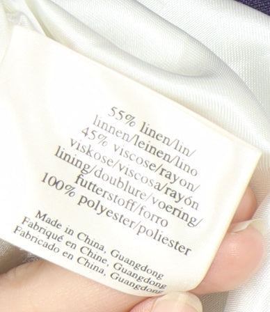 Laura Ashley Women's Purple Floral Dress, Size 10