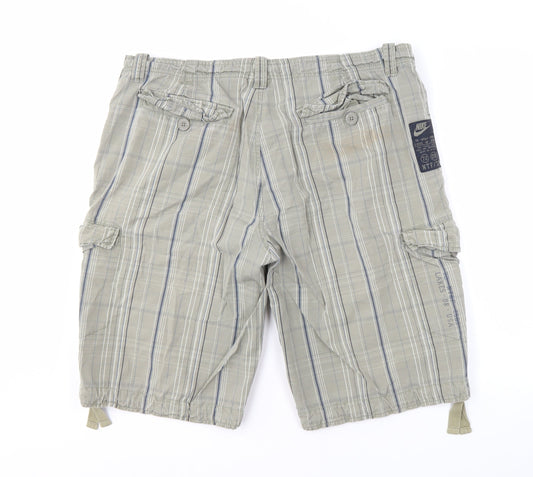 Nike Men's Beige Cargo Shorts 38 Casual Summer