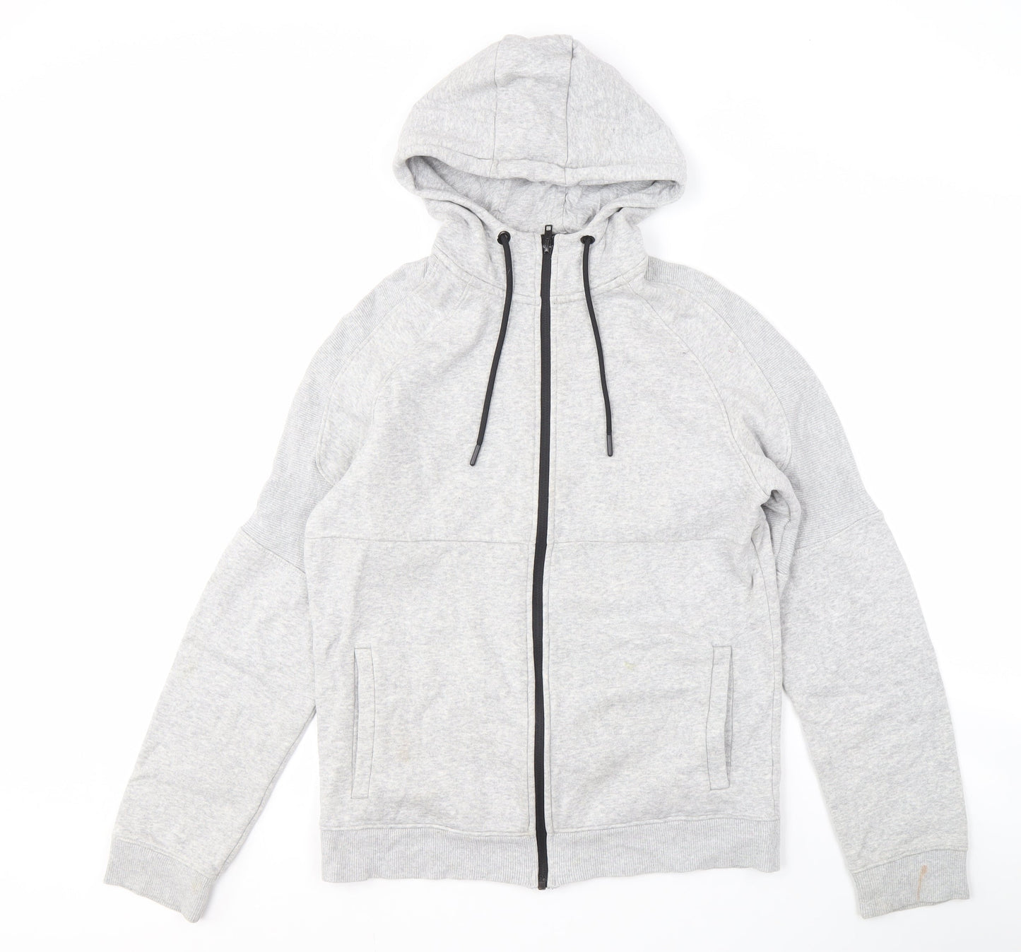 U.S. Athletic Men's Grey Small Full Zip Hoodie