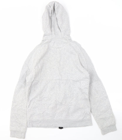 U.S. Athletic Men's Grey Small Full Zip Hoodie