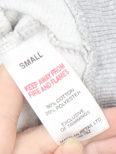 U.S. Athletic Men's Grey Small Full Zip Hoodie