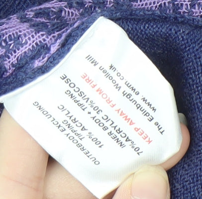 Womens UK Size M Honor Millburn Blue Cardigan Jumper