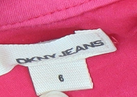 DKNY Jeans Women's Pink Slip Dress Size 6