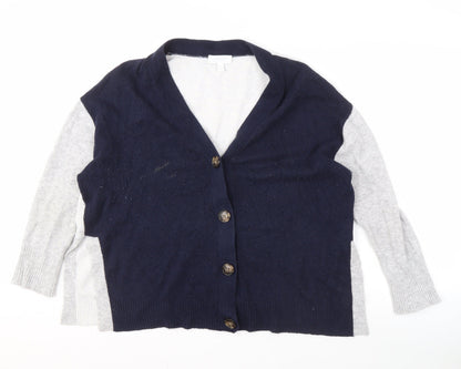 Womens UK Size L The White Company Multicoloured Cardigan Jumper