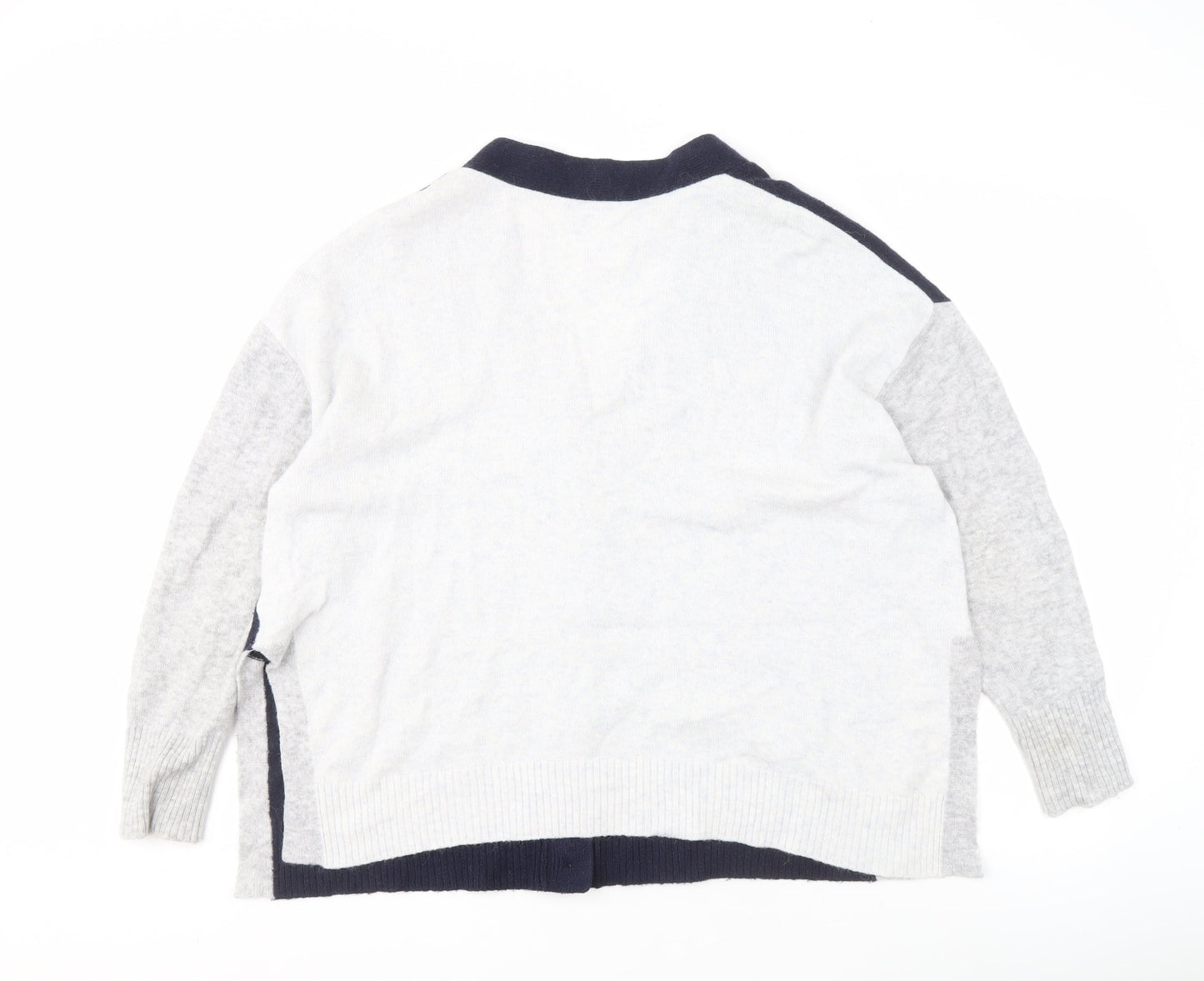 Womens UK Size L The White Company Multicoloured Cardigan Jumper