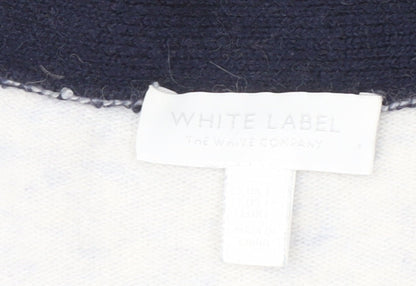 Womens UK Size L The White Company Multicoloured Cardigan Jumper