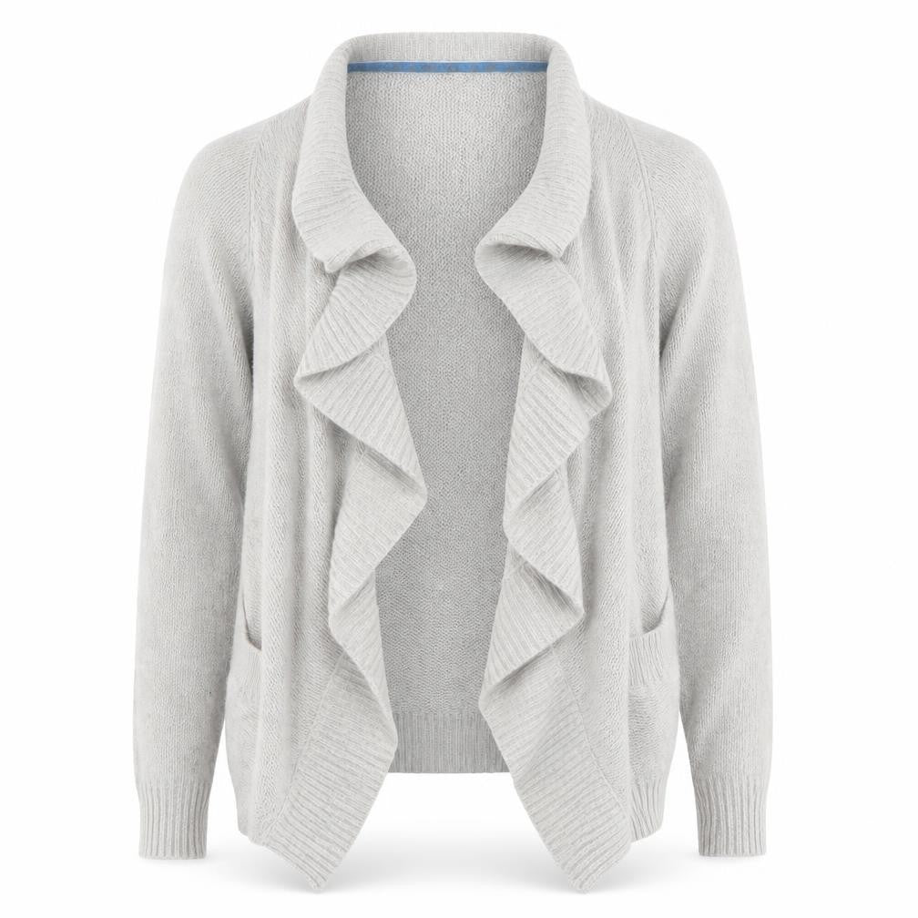 Womens UK Size 14 White Stuff Grey Cardigan Jumper