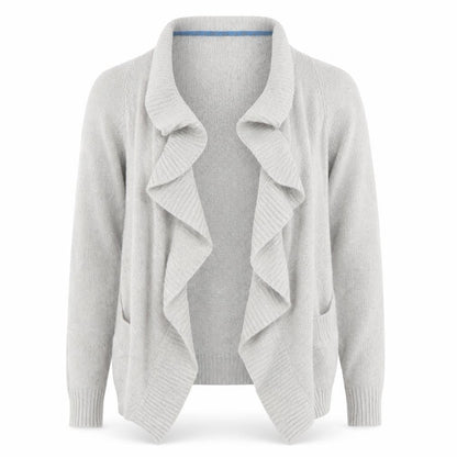 Womens UK Size 14 White Stuff Grey Cardigan Jumper