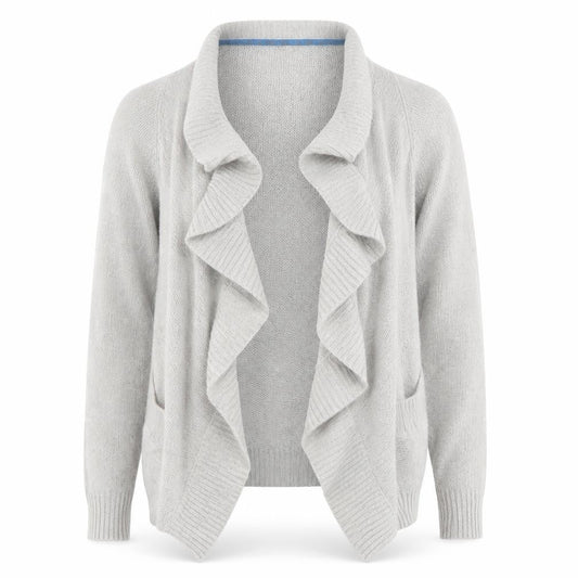 Womens UK Size 14 White Stuff Grey Cardigan Jumper