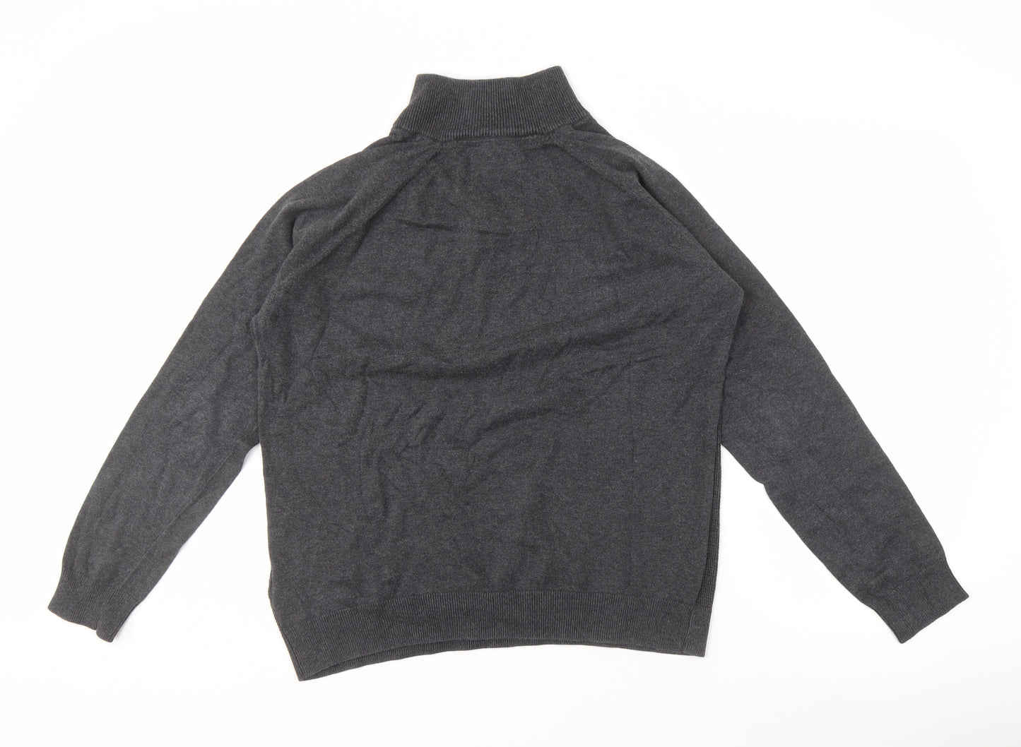 Threadbare Men's Grey Pullover Jumper L - Casual Style