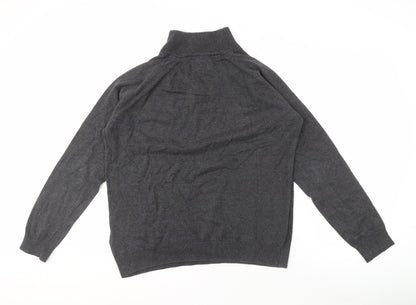 Threadbare Men's Grey Pullover Jumper L - Casual Style