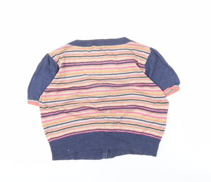 Womens UK Size 14 Red Herring Multicoloured Cardigan Jumper