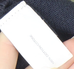 Gap Men's Black XS Argyle Vest, V-Neck, Cotton