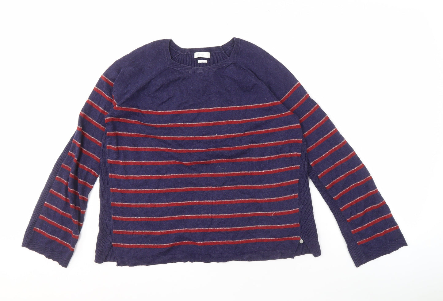 Womens UK Size M YERSE Blue Pullover Jumper