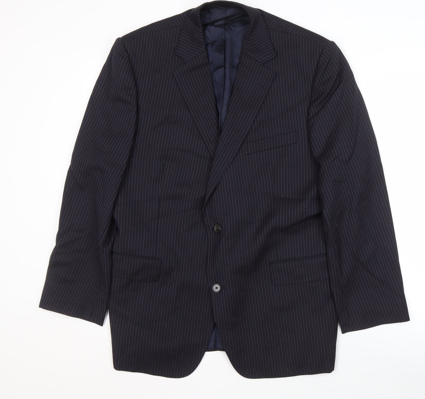 Mens UK Size 42 Jaeger Regular Blue Suit Jacket