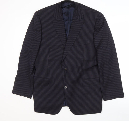 Mens UK Size 42 Jaeger Regular Blue Suit Jacket