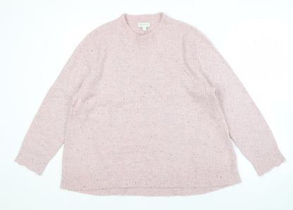 Womens UK Size M Monsoon Pink Pullover Jumper