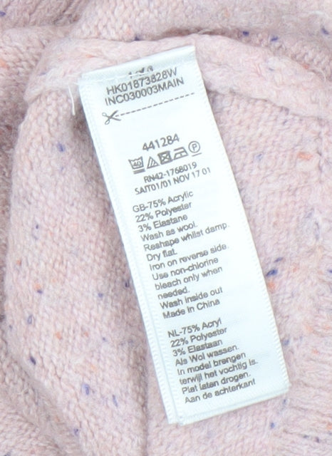 Womens UK Size M Monsoon Pink Pullover Jumper