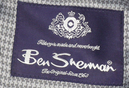 Ben Sherman Black Men's Suit Jacket, Size 42 Short, Wool