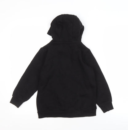 McKenzie Boys Black Zip-Up Fleece Jacket 7-8 Years