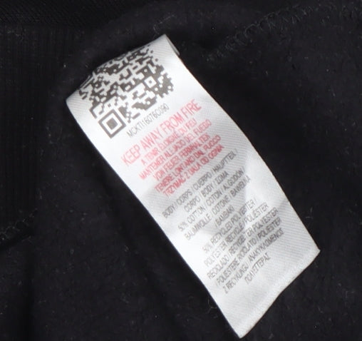 McKenzie Boys Black Zip-Up Fleece Jacket 7-8 Years
