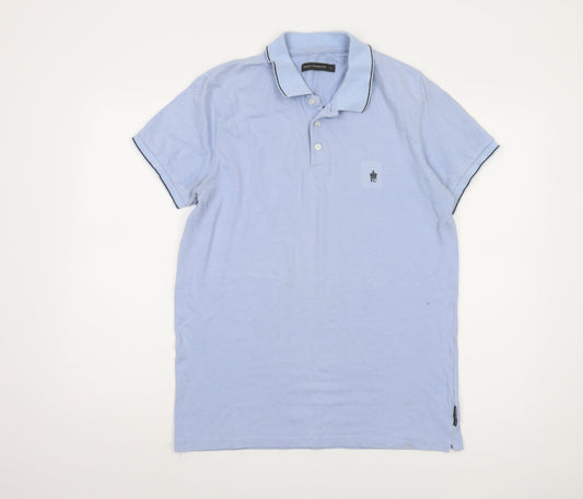 French Connection Men's Blue Polo Shirt L - Casual Wear