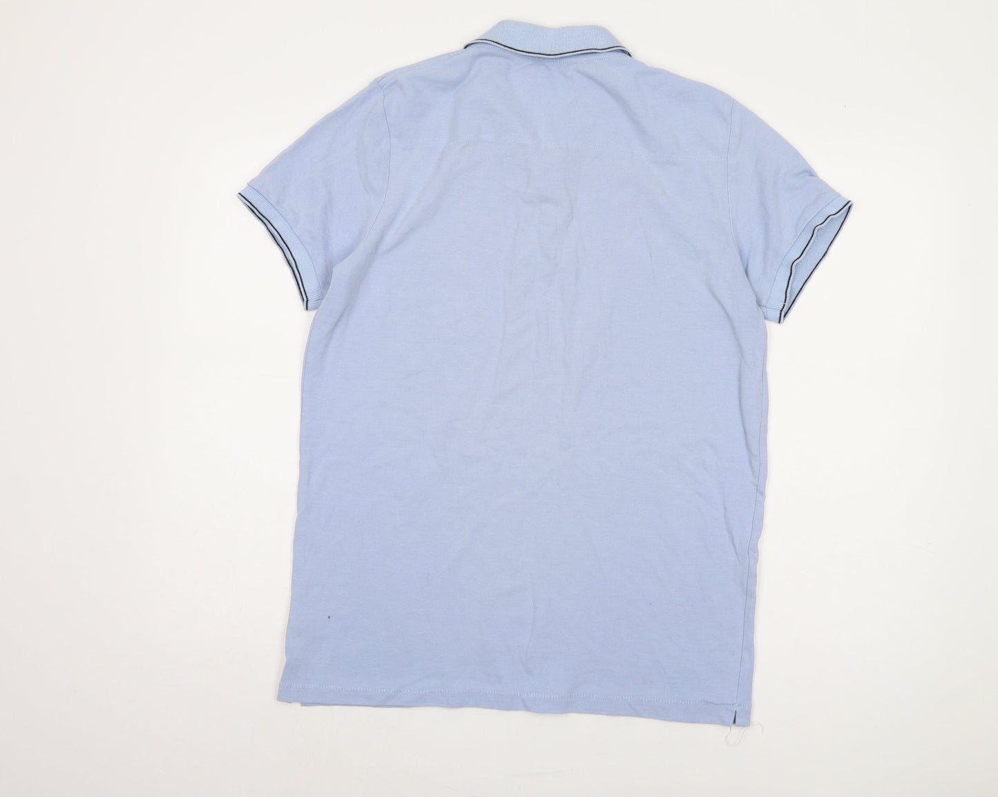 French Connection Men's Blue Polo Shirt L - Casual Wear