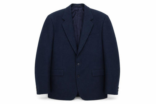 Pullman Men's Blue Blazer - Size 44, Wool Blend