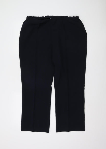 Classic Women's Black Classic Trousers Size 16