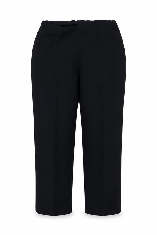 Womens UK Size 16 Classic Classic Fit Casual Black Trousers