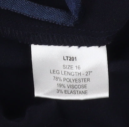 Classic Women's Black Classic Trousers Size 16