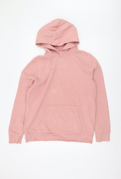 GAP Women's Pink Pullover Hoodie, Size L - Casual