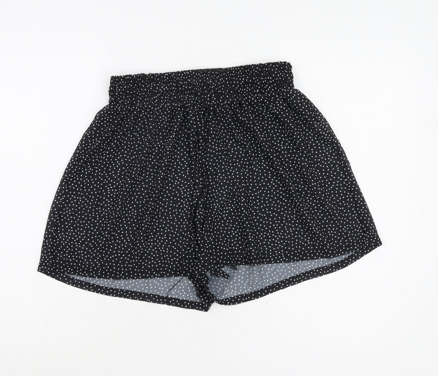In The Style Women's Black Polka Dot Shorts Size 12