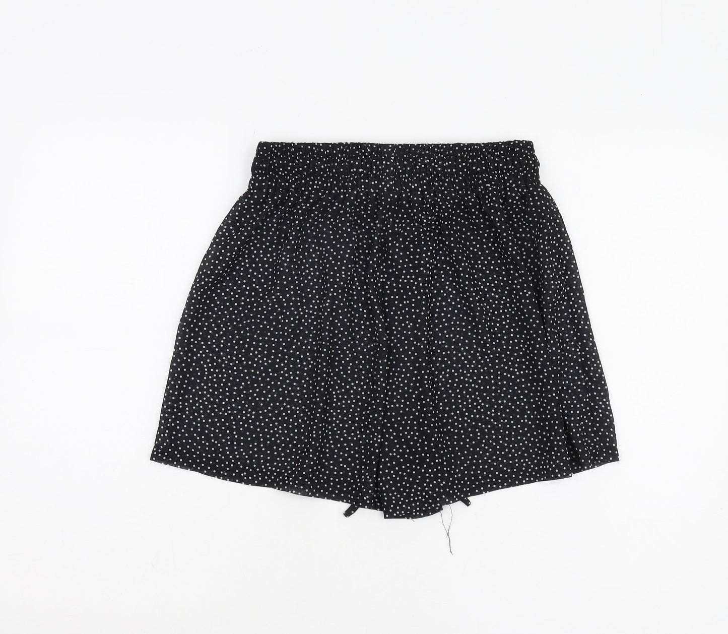 In The Style Women's Black Polka Dot Shorts Size 12