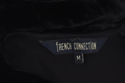 French Connection Black Dress M Women's Short Sleeve