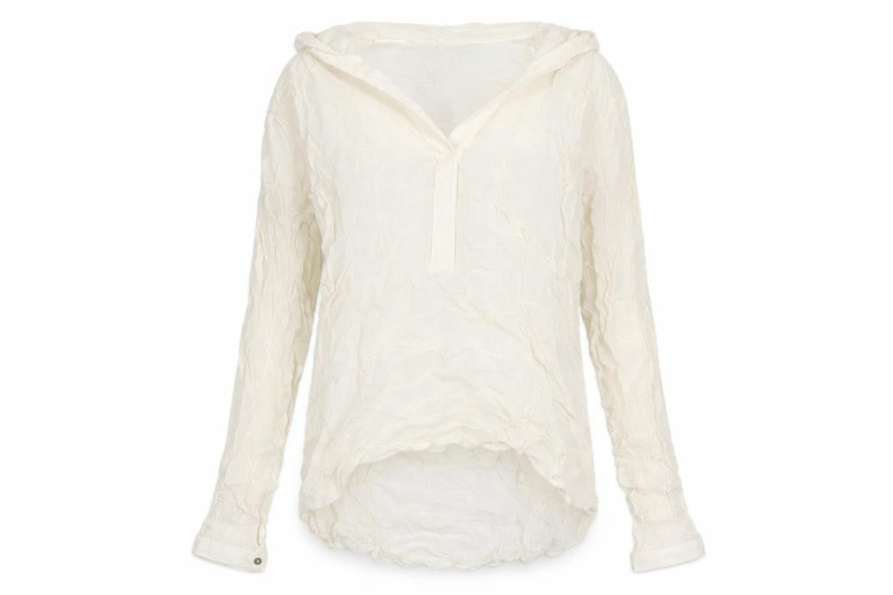 Womens UK Size XS Bik Bok Ivory Basic Blouse