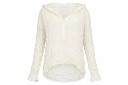 Womens UK Size XS Bik Bok Ivory Basic Blouse