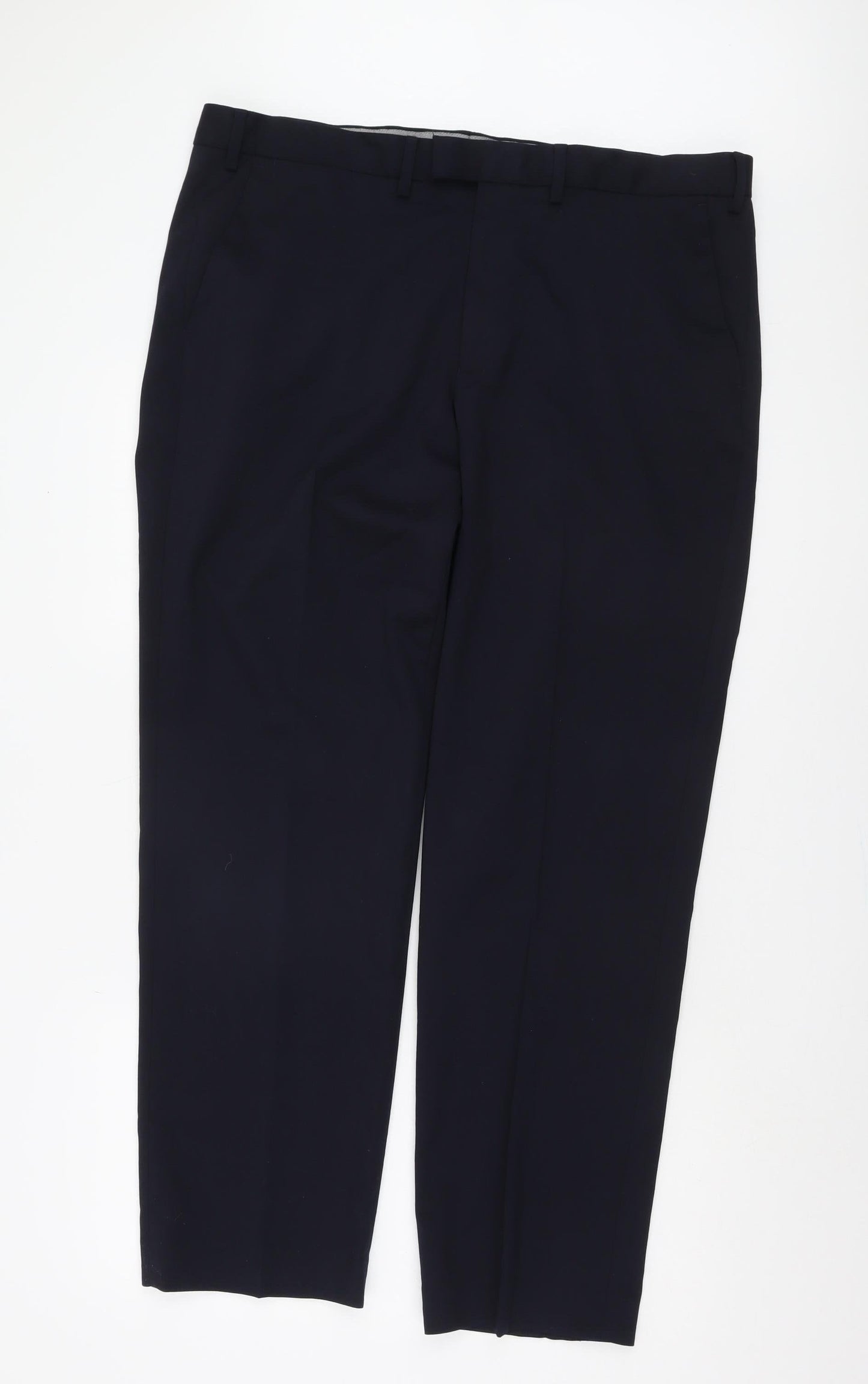 Marks and Spencer Men's Blue Dress Pants 40/31 Regular