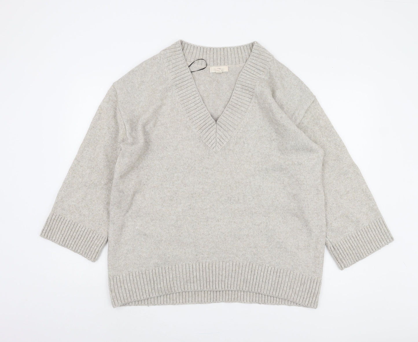 Womens UK Size M H&M Grey Pullover Jumper