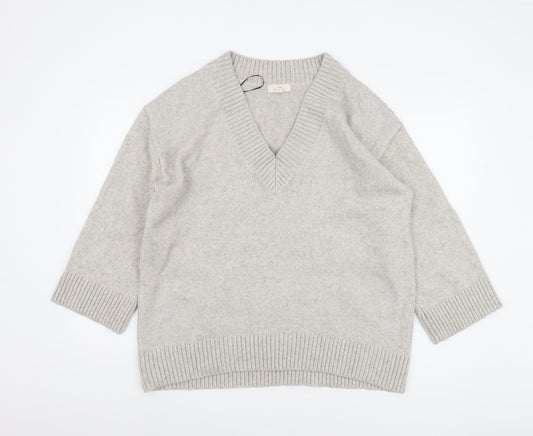 Womens UK Size M H&M Grey Pullover Jumper