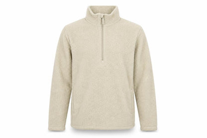 Teens UK Size L Mountain Warehouse Beige 1/4 Zip Sweatshirt