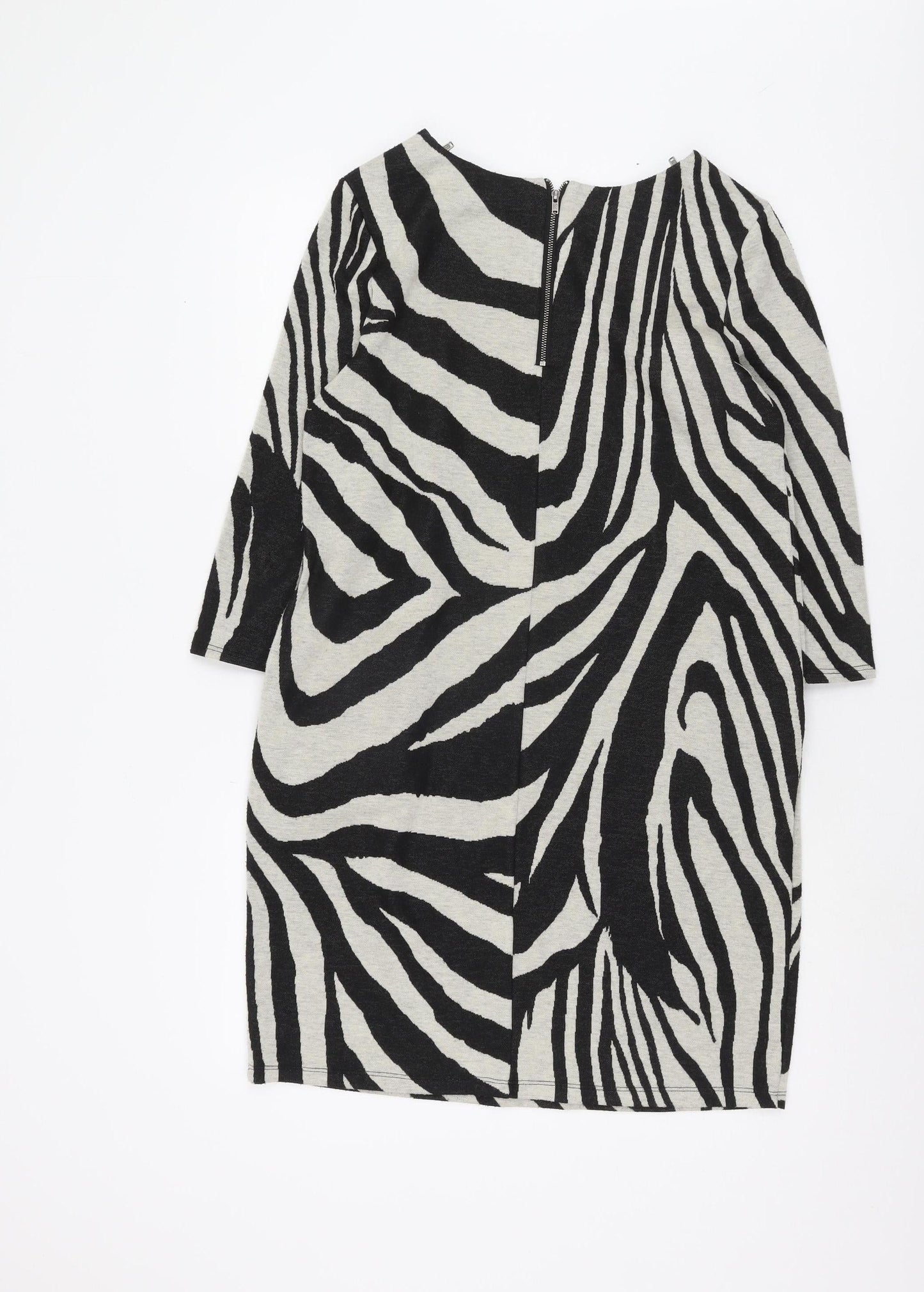 Wallis Women’s Multicoloured Zebra Dress, Size 12