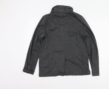 Womens UK Size 12 Warehouse Grey Basic Jacket