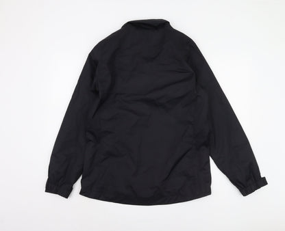Mens UK Size S Slazenger Black Windbreaker Coat