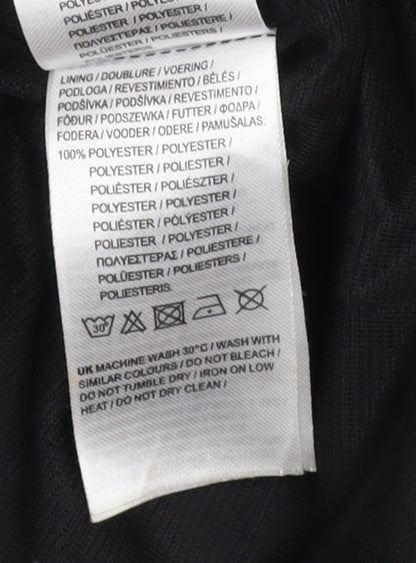 Mens UK Size S Slazenger Black Windbreaker Coat