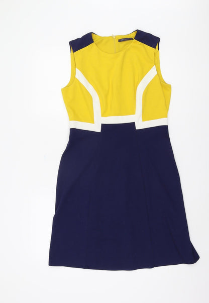 Marks and Spencer Women's Colourblock Sleeveless Dress