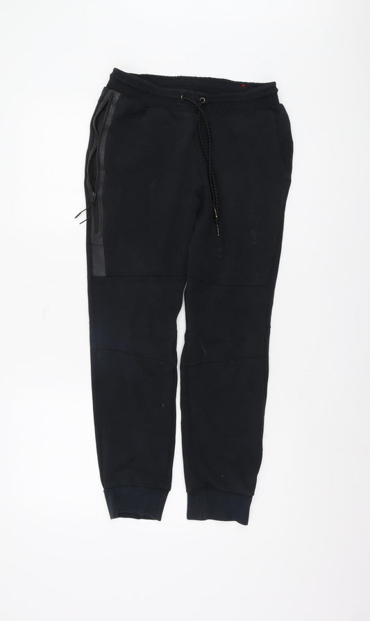Nike Men's Black Jogger Trousers Size S