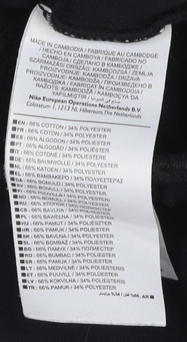 Nike Men's Black Jogger Trousers Size S