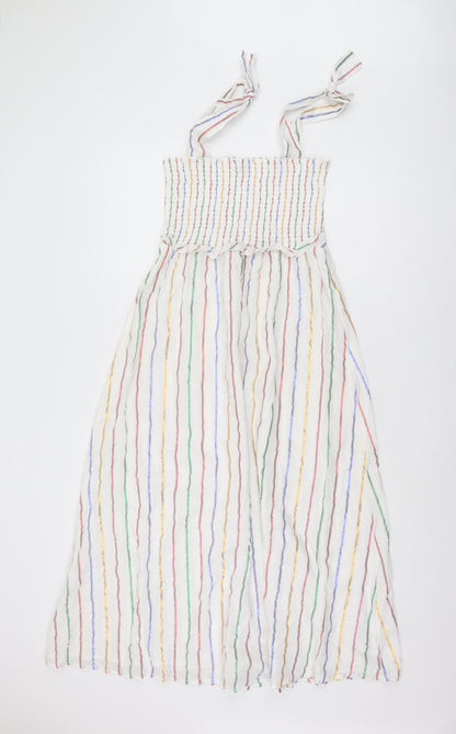 Havana Haze Women's Multicoloured Striped Dress Size M