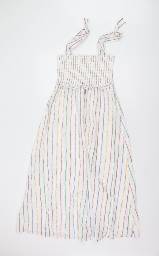 Havana Haze Women's Multicoloured Striped Dress Size M